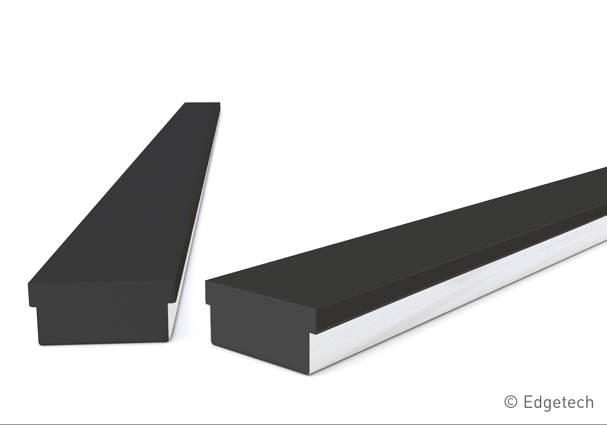 Warm edge spacer system for structural glazing and XXL glass panes